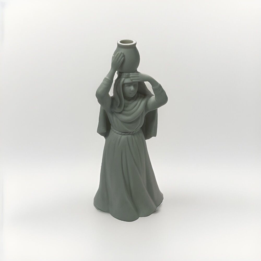 1990 Avon Nativity Collectibles Women WithWater Jar Porcelain FigurineChristmas